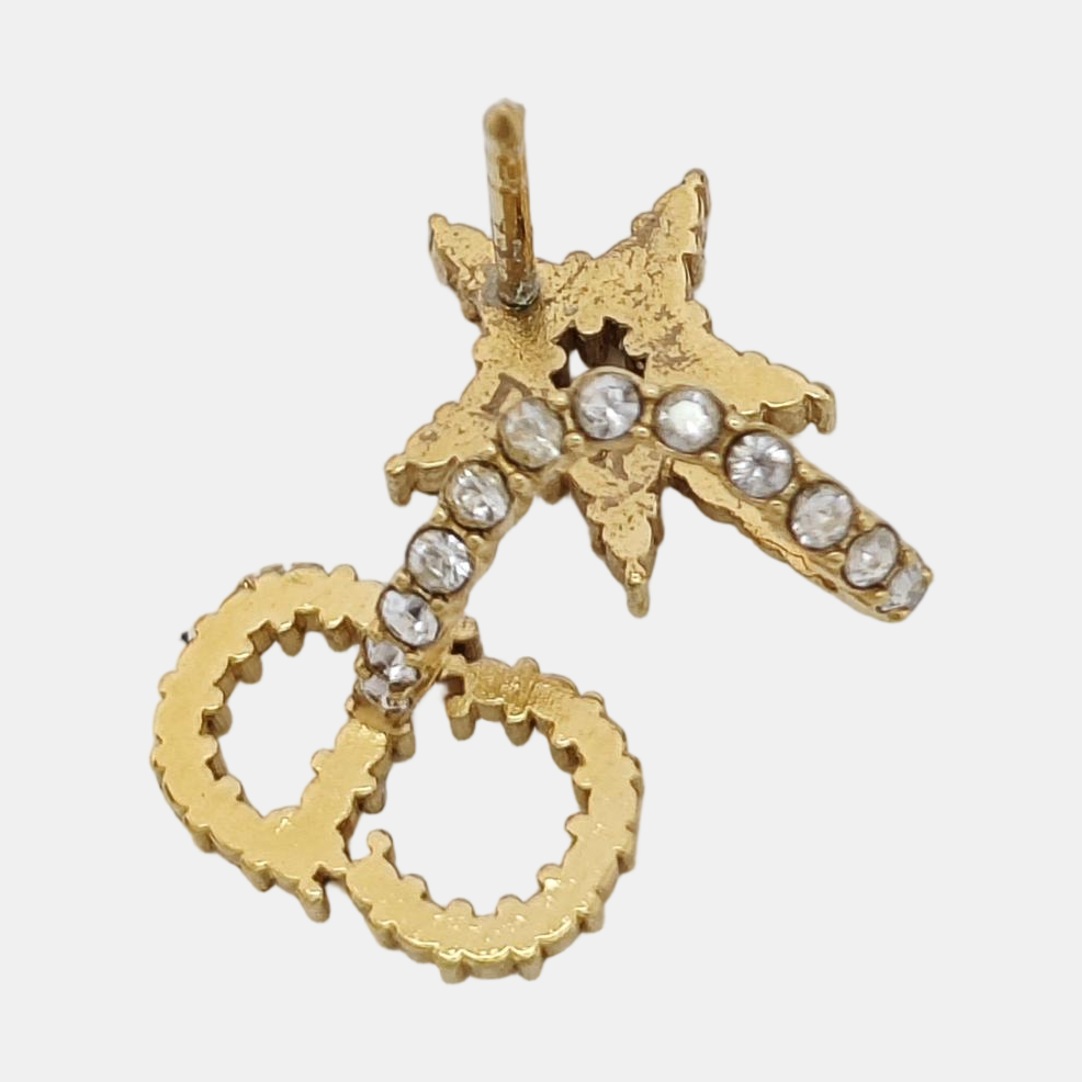 Clair D Lune Metal Gold Stud Earrings