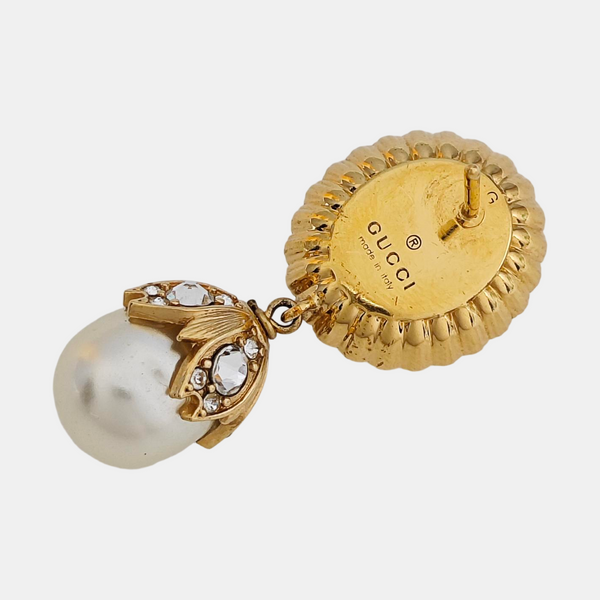 Metal Gold Stud Earrings
