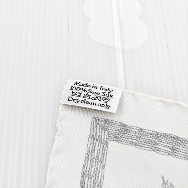Mulberry Silk Silk Scarf White