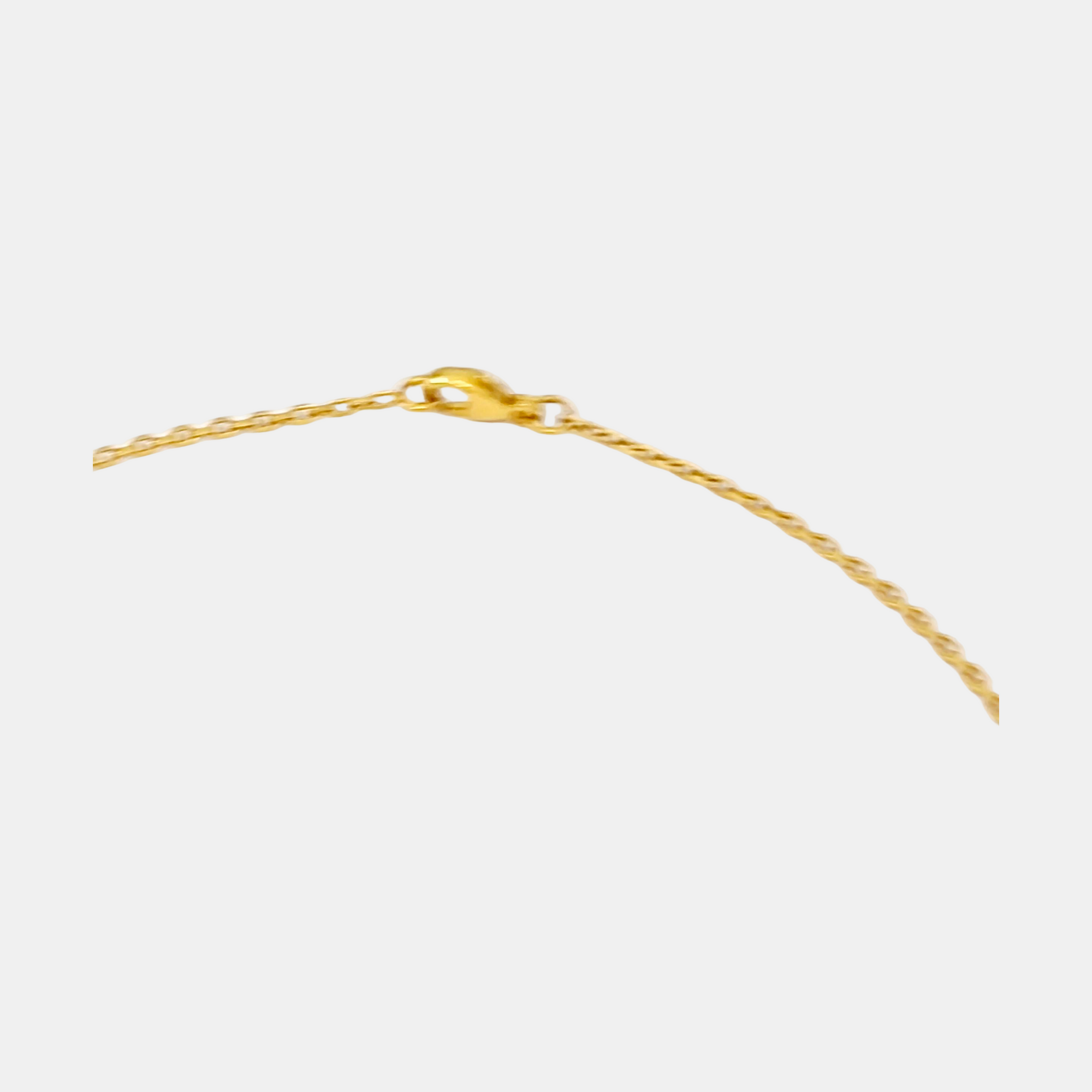 Pop H Metal Gold Necklace