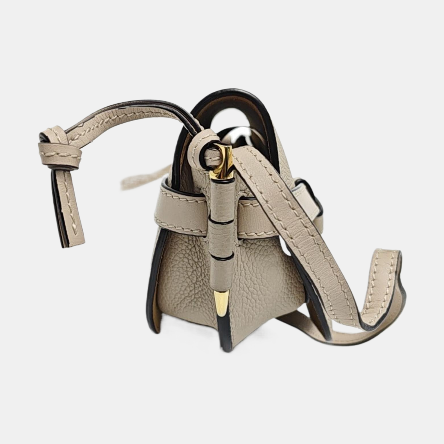 Gate Mini Calfskin Beige