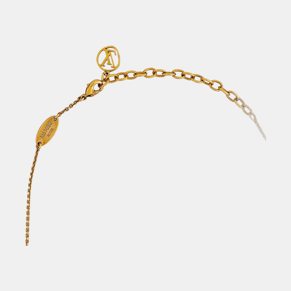 LV & ME Brass Gold Necklace