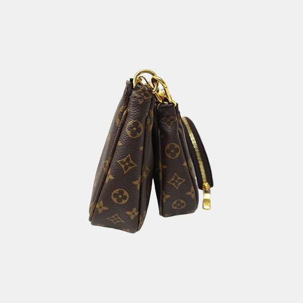 MULTI Monogram Coated Canvas Brown