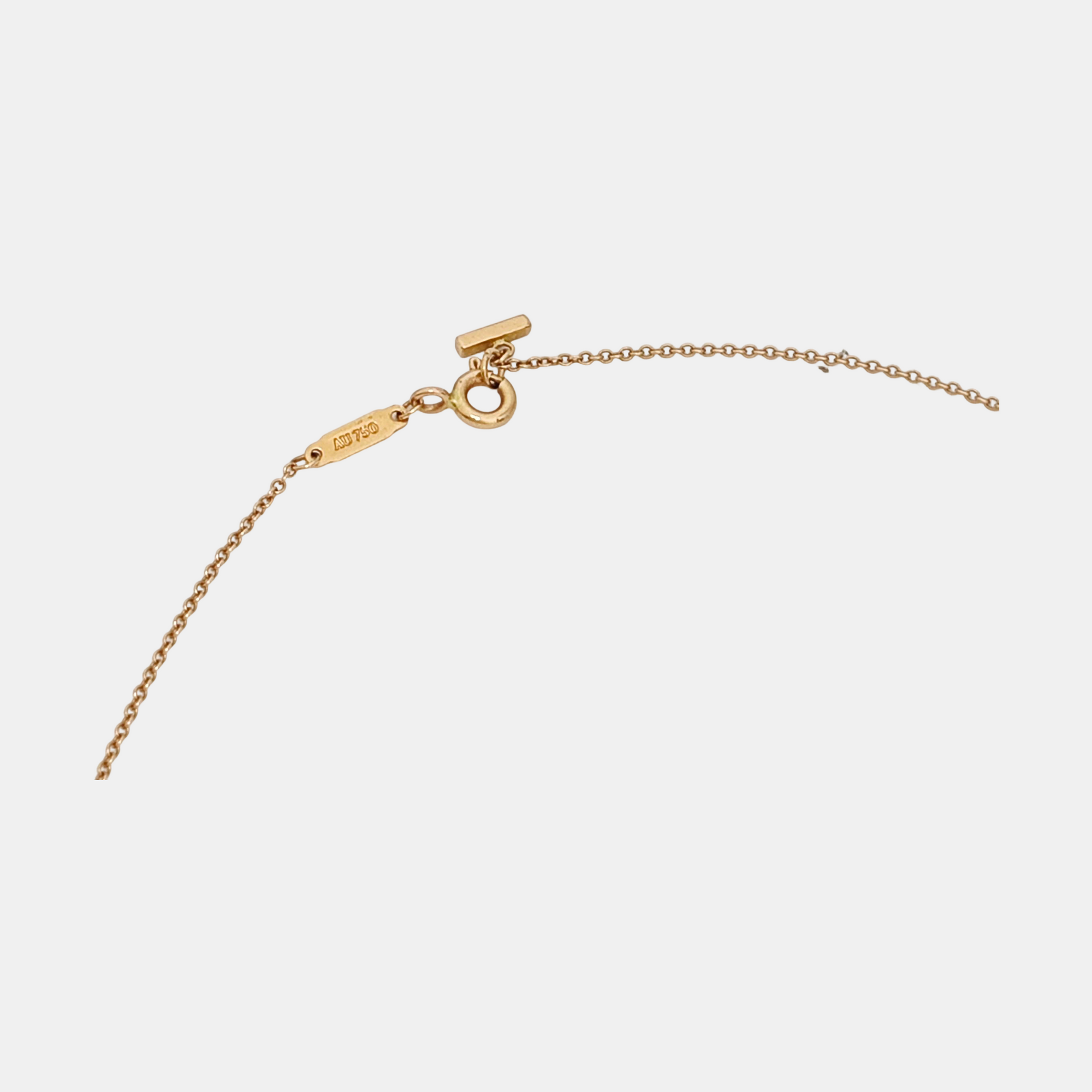 Tiffany T 18k Rose Gold Necklace