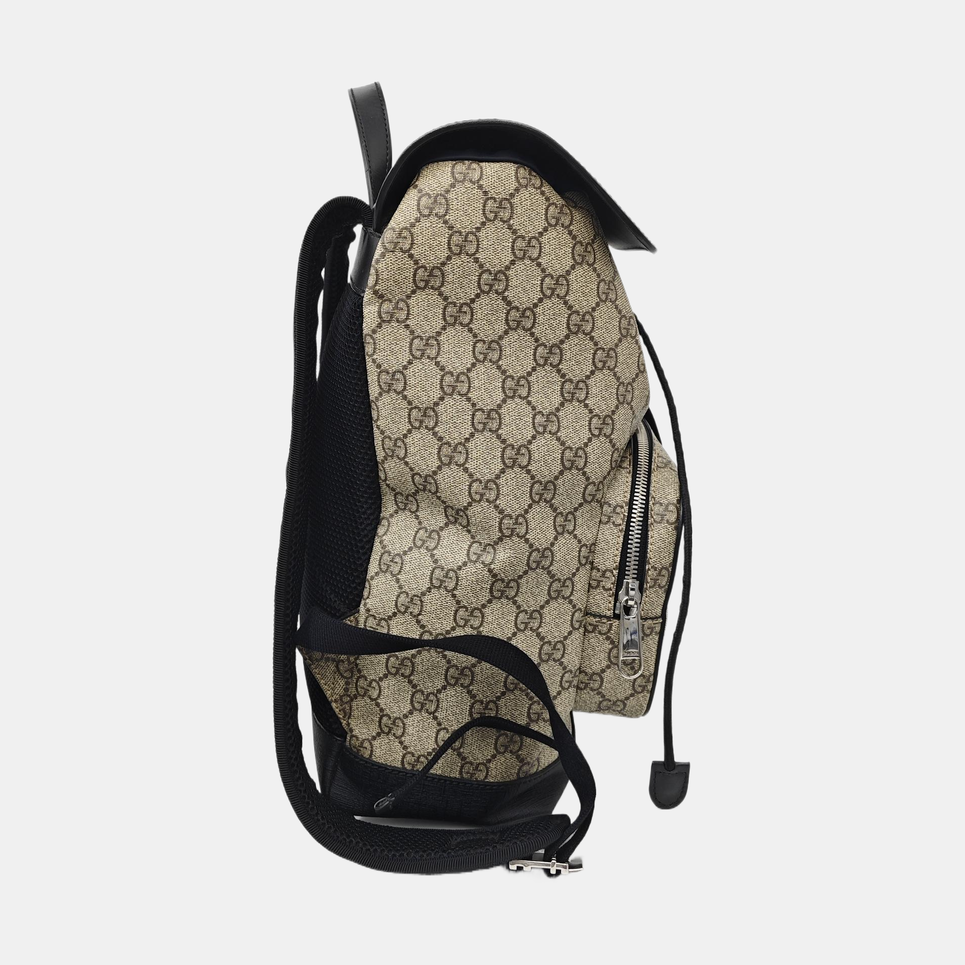 GG Supreme Monogram Coated Canvas Beige