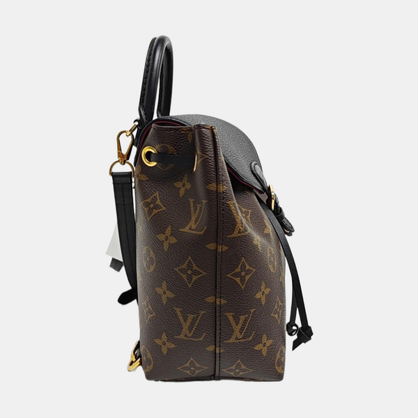 MONTSOURIS BB Monogram Coated Canvas Brown