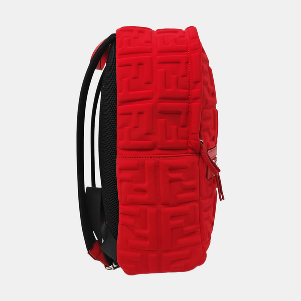 Fabric Backpack Red