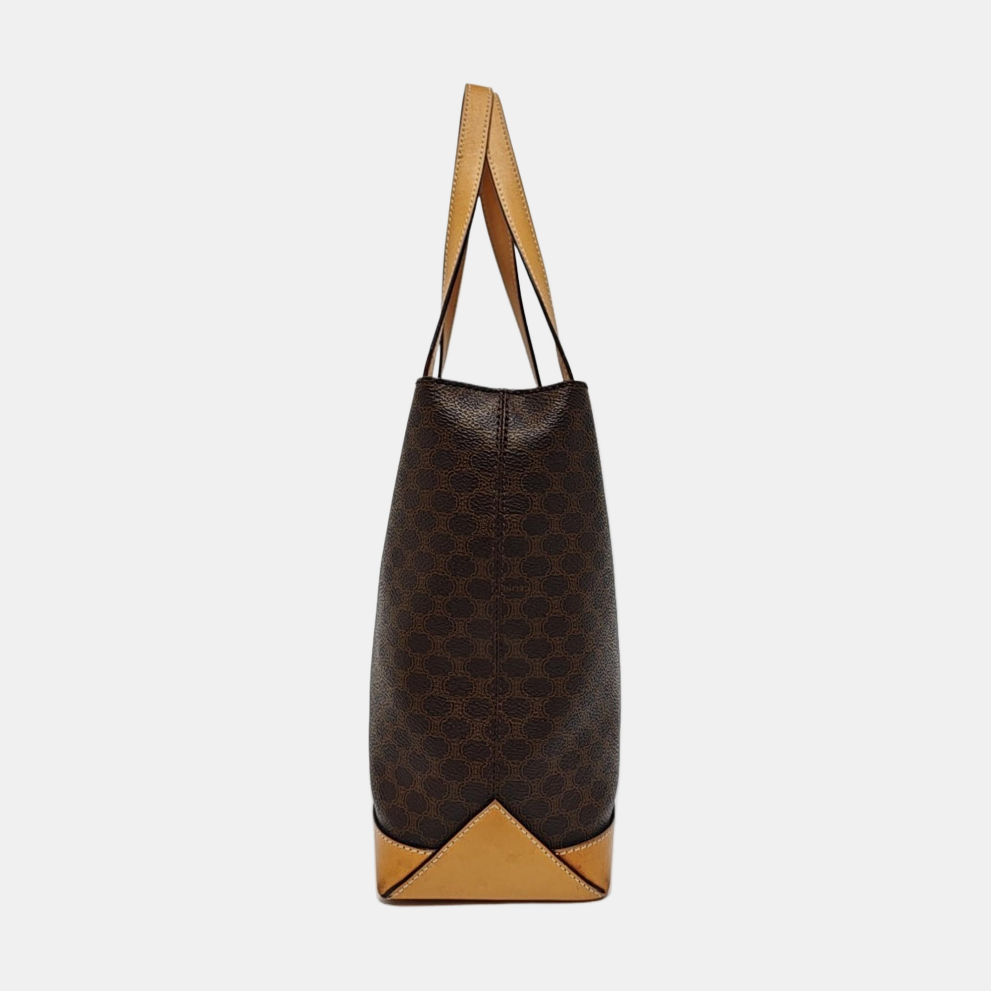 MACADAM TOTE Coated Canvas Brown