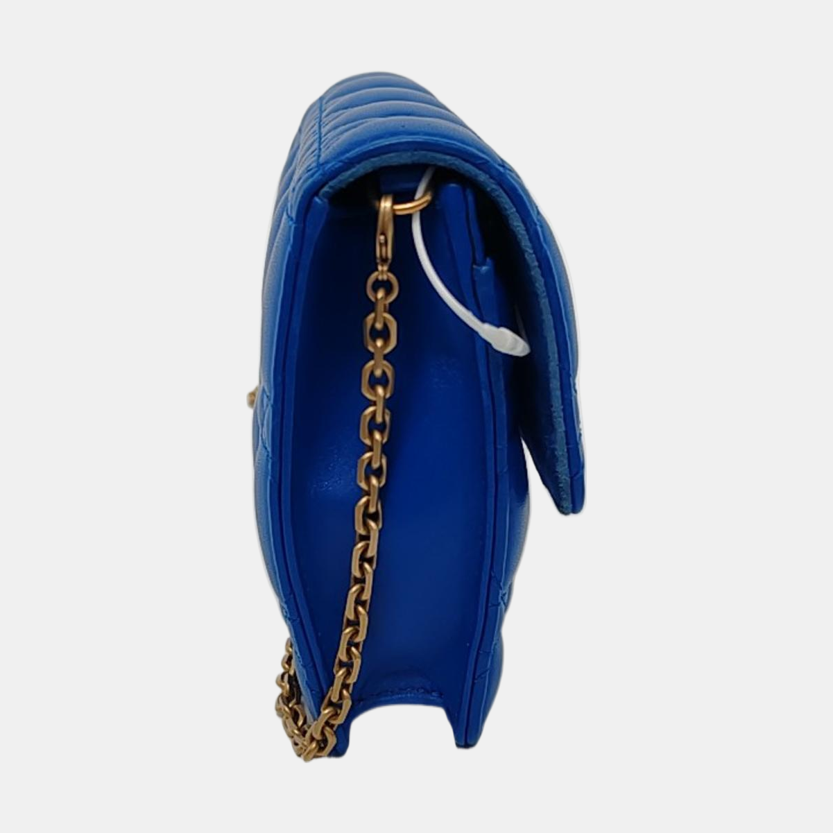 Dioraddict Cannage Lambskin Blue