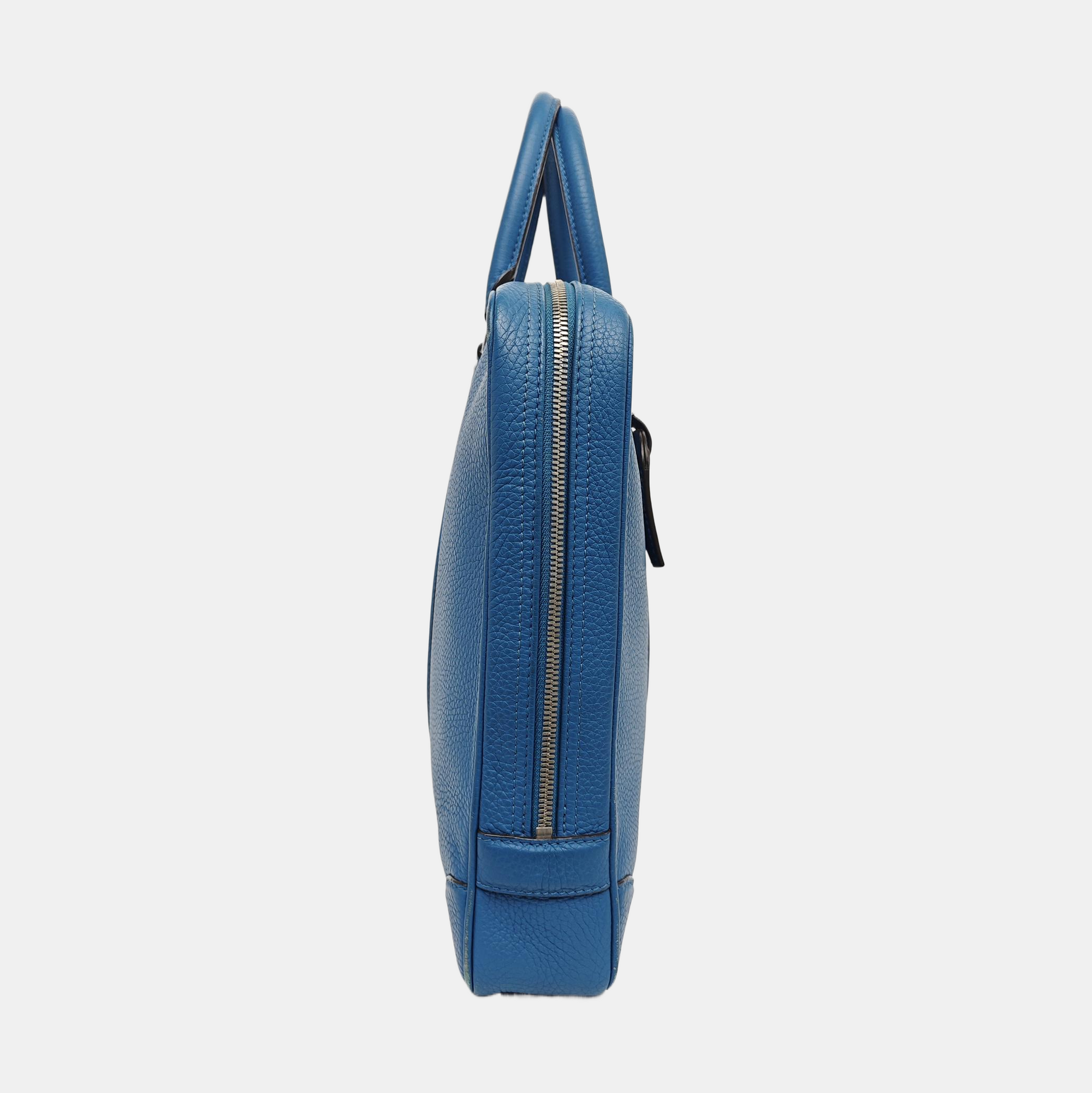 PORTE-DOCUMENTS Calfskin Blue