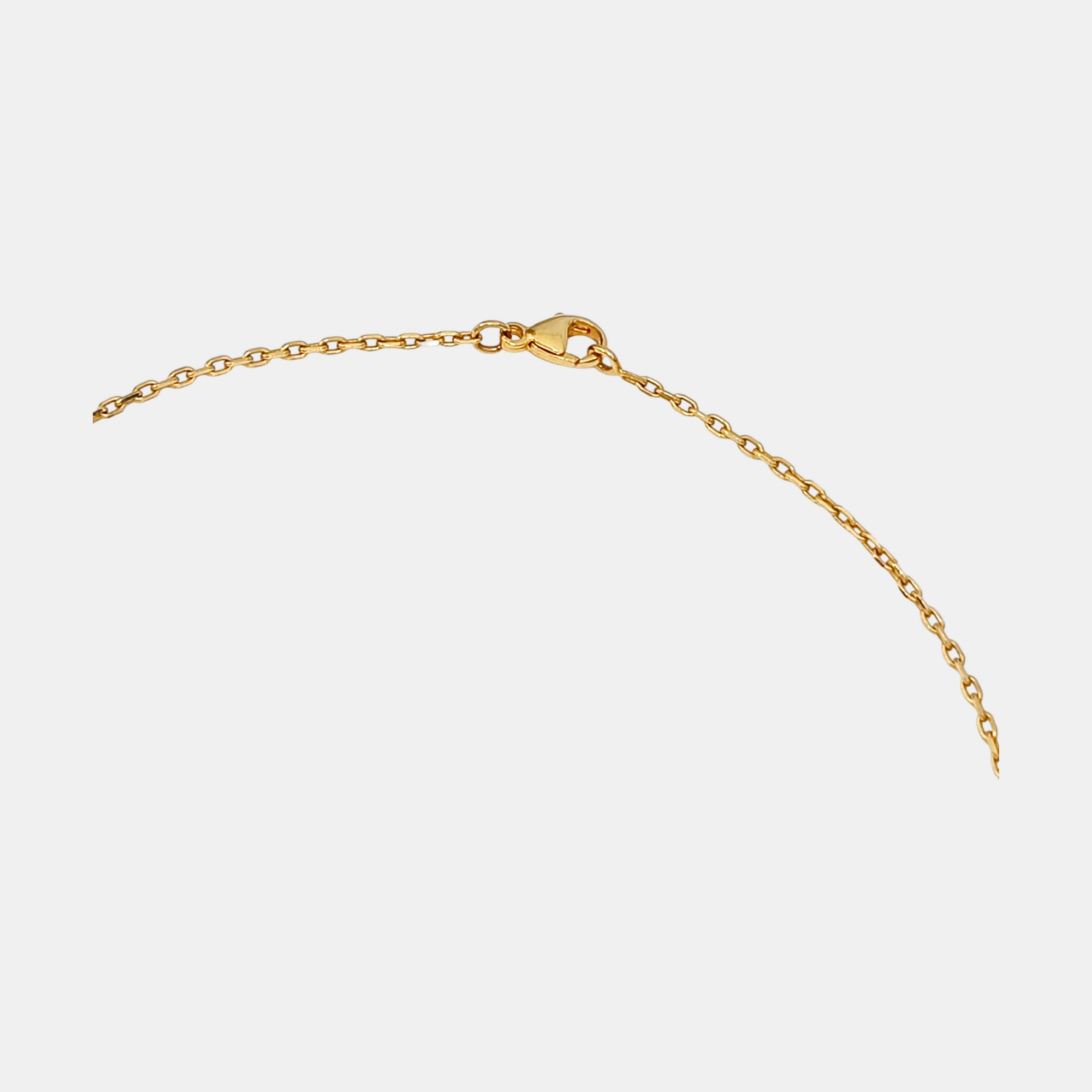 Pop H Metal Gold Necklace