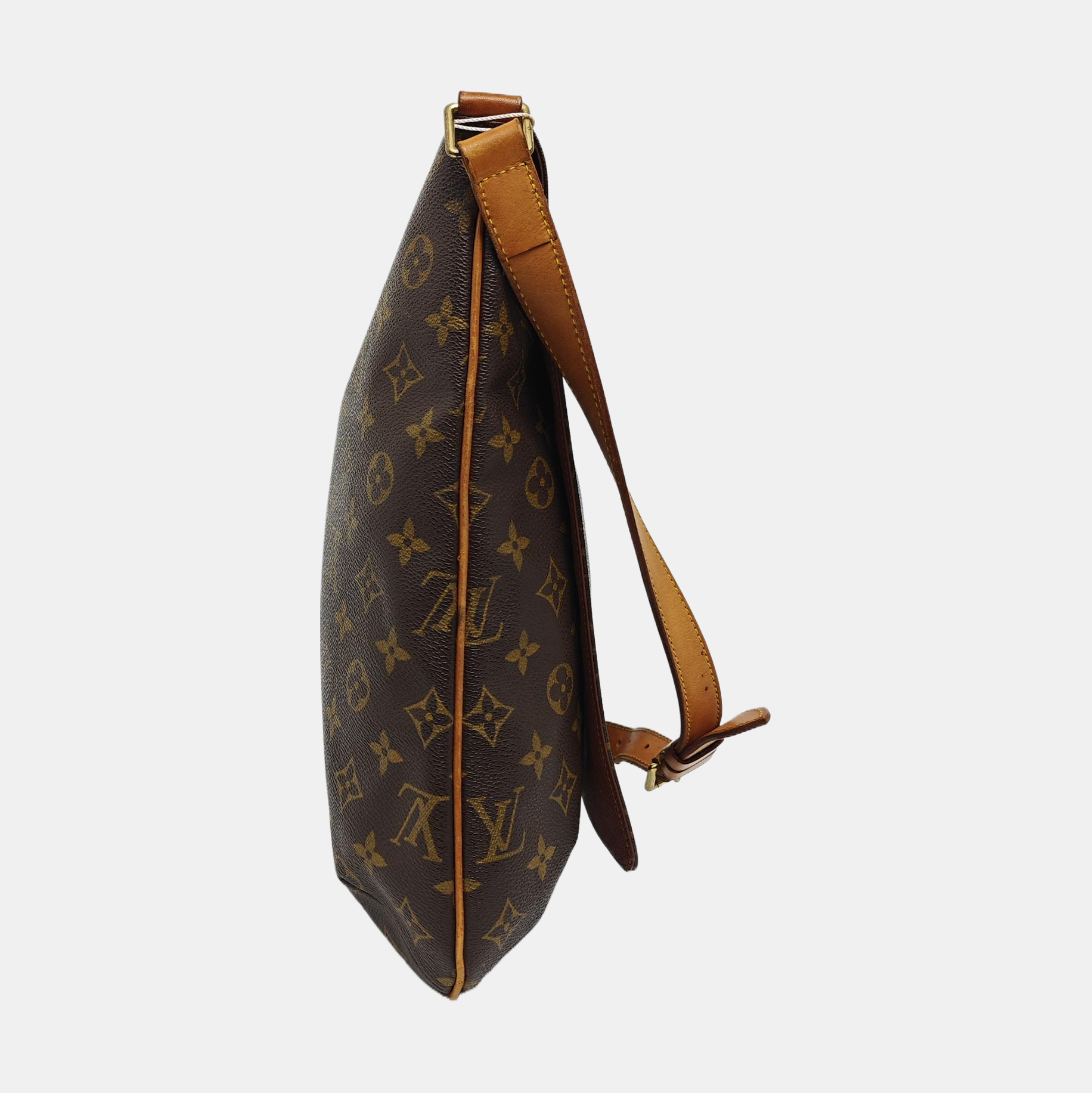 MUSETTE TANGO Monogram Coated Canvas Brown