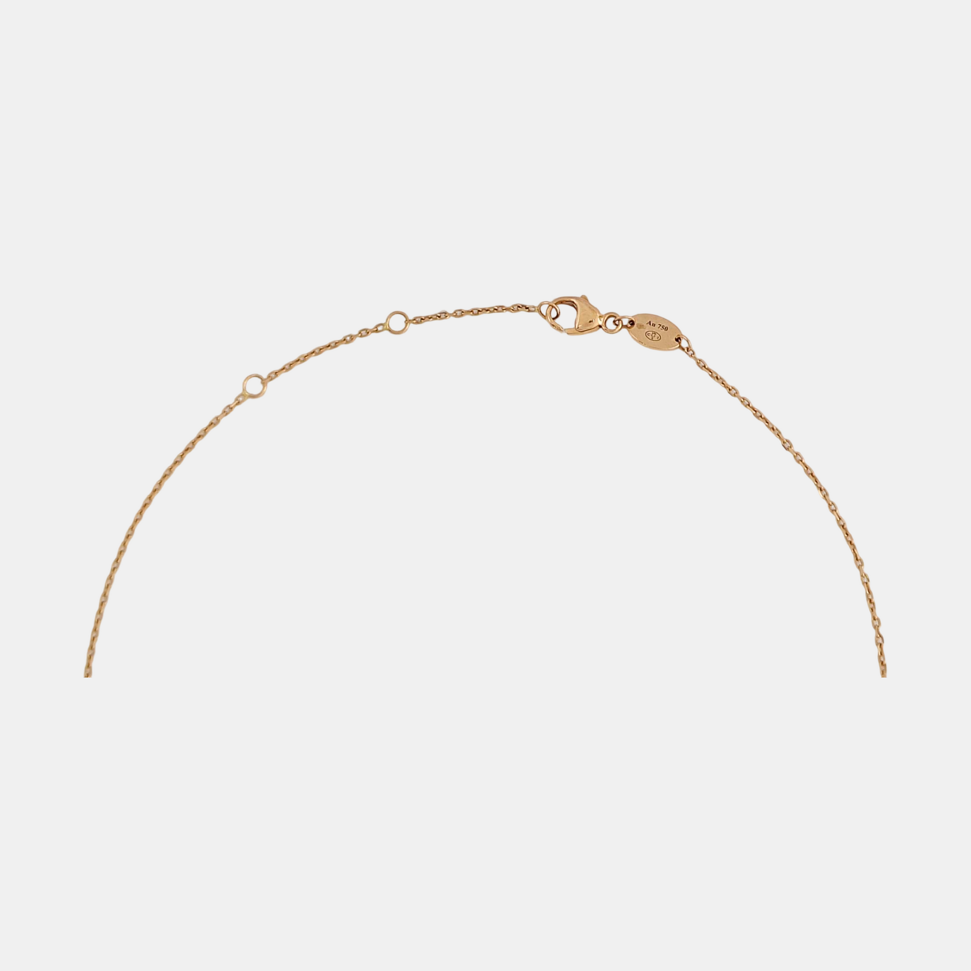 Jeux De Liens 18k Rose Gold Necklace