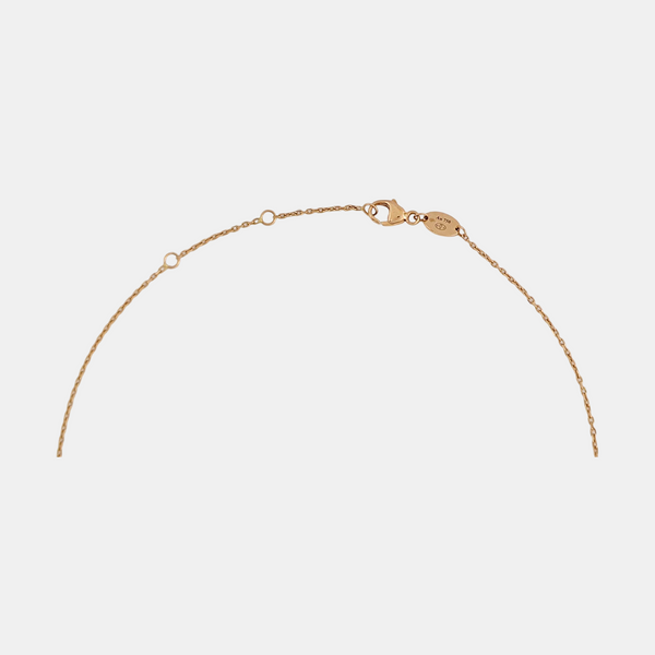 Jeux De Liens 18k Rose Gold Necklace