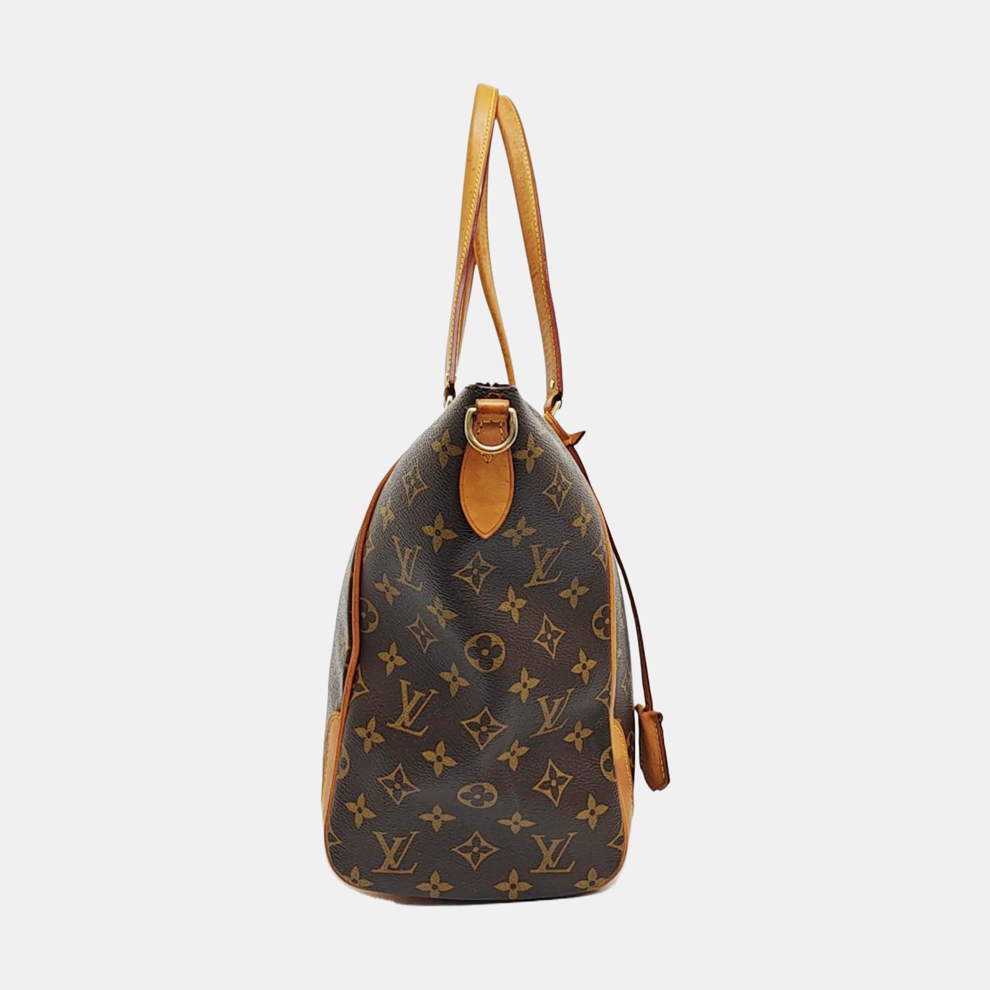 ESTRELA Monogram Coated Canvas Brown