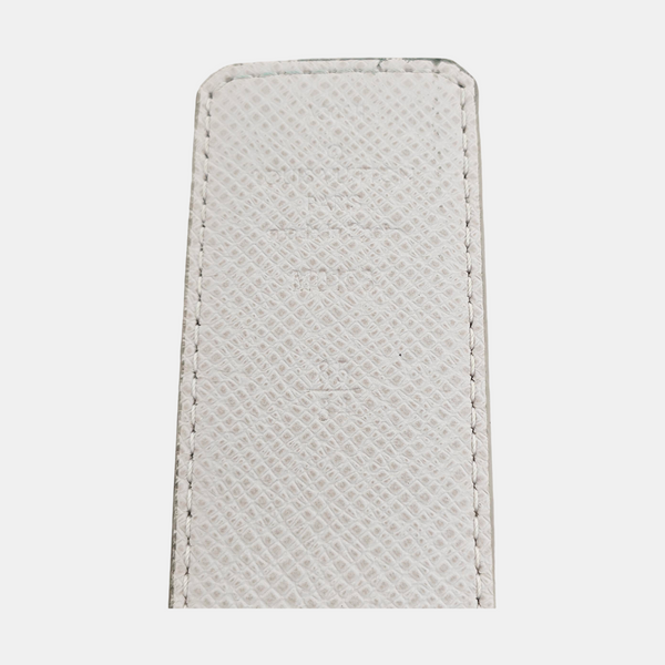 Coated Canvas Belt Gray
