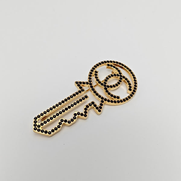 Metal Gold Brooch