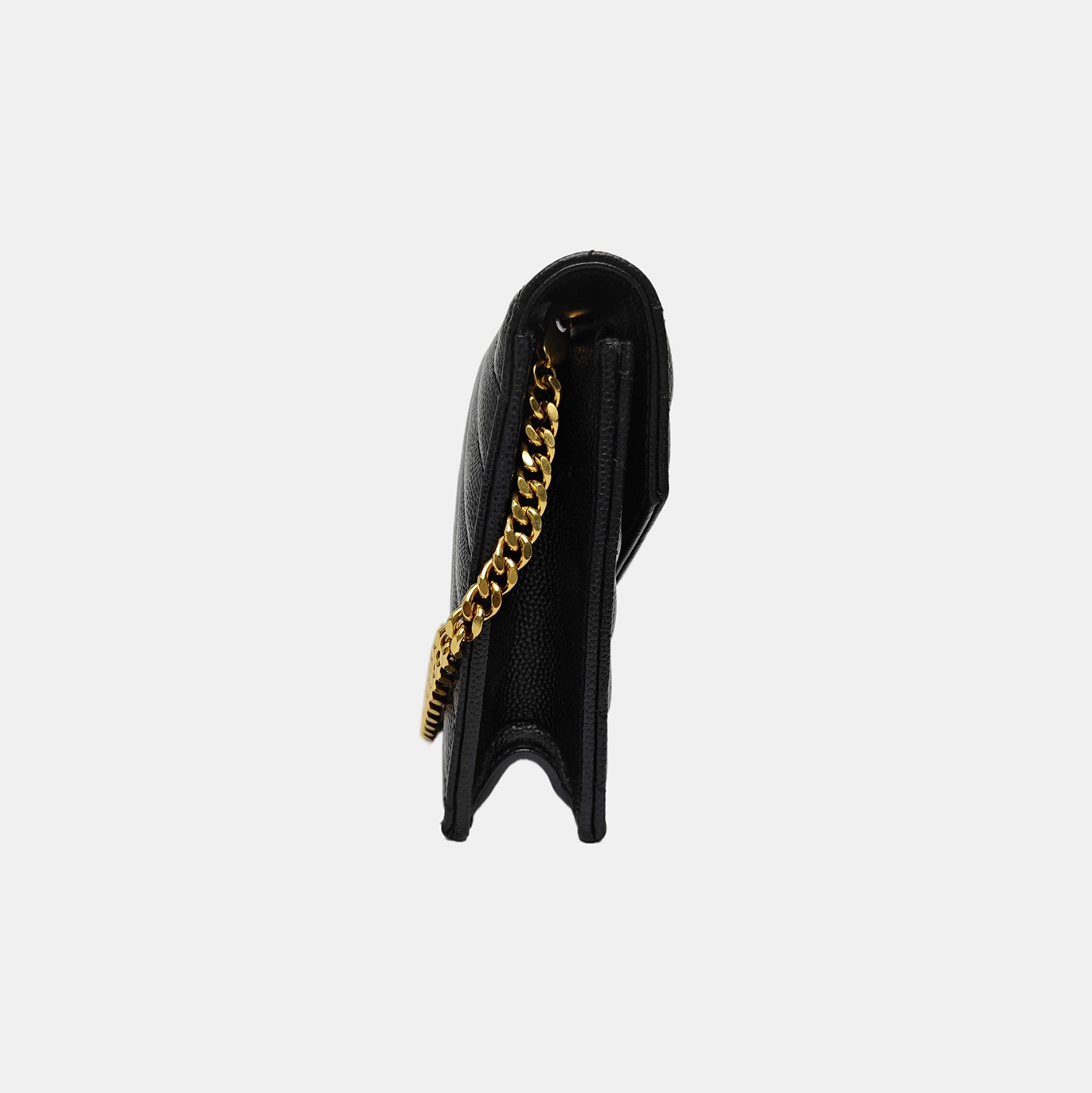 MONOGRAM WOC Chevron Calfskin Black