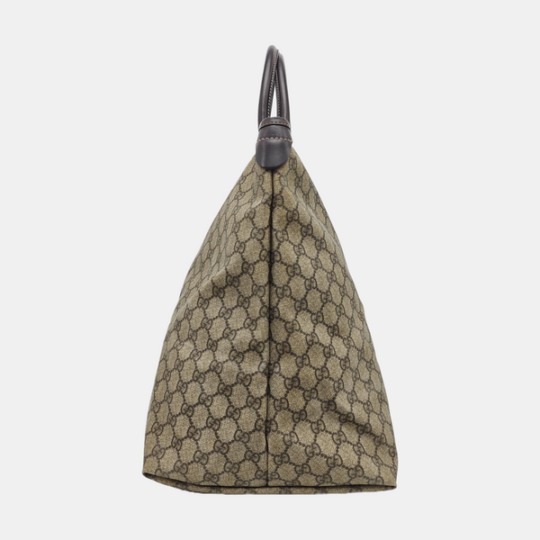 Joy Monogram Coated Canvas Beige