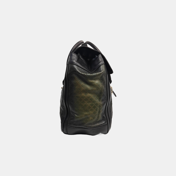 Calfskin Top Handle Bag Green