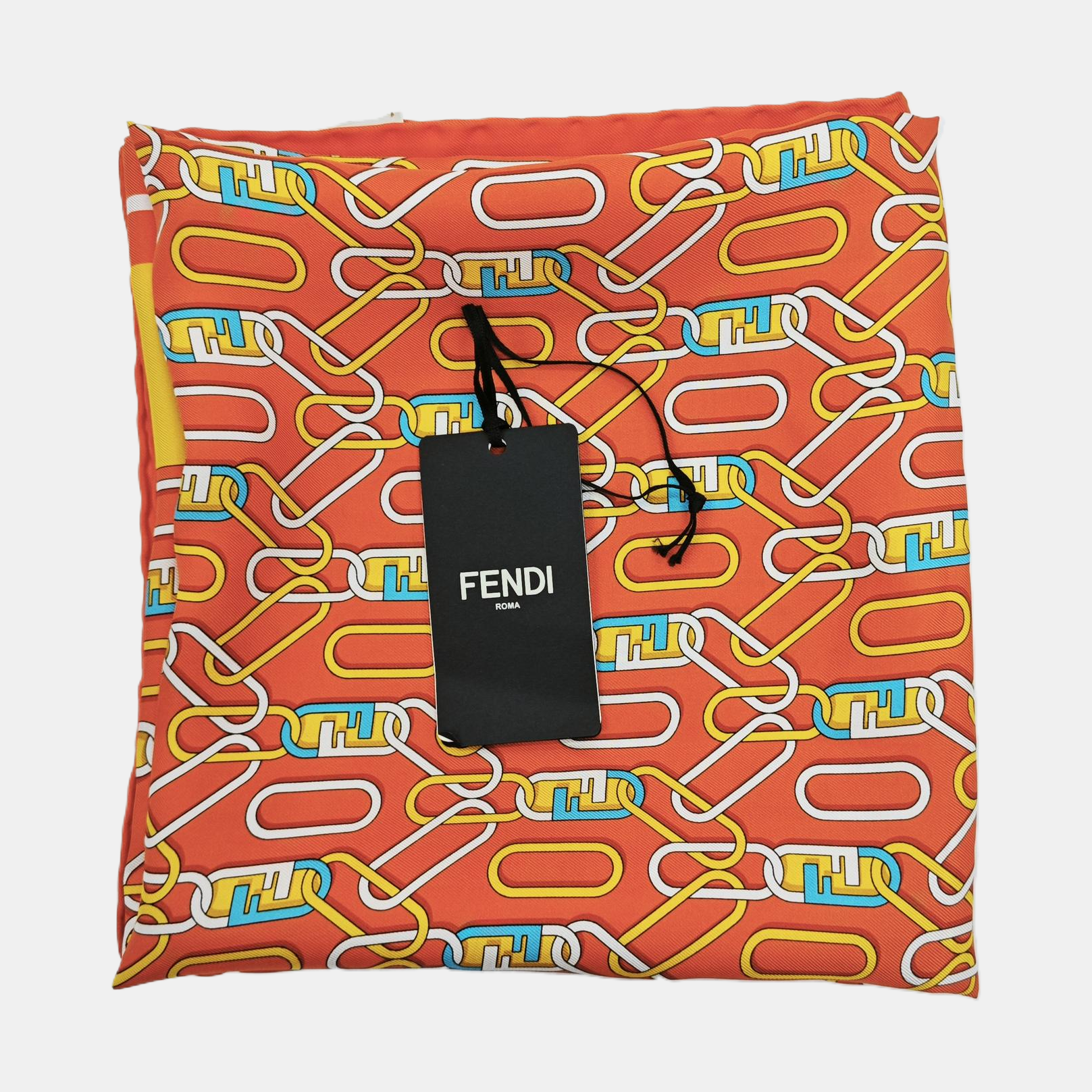 Mulberry Silk Silk Scarf Orange