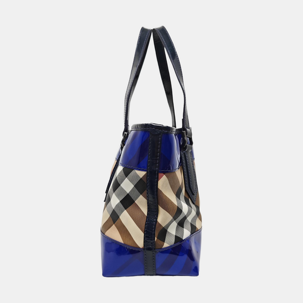 Coated Canvas Tote Bag Medium Multicolor