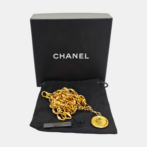 Metal Waist Chain Gold