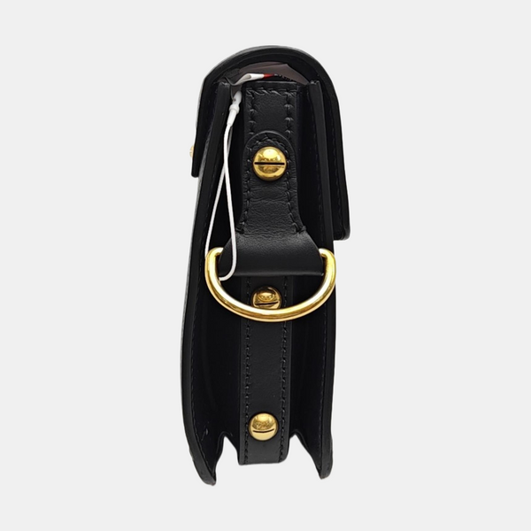 Calfskin Shoulder Bag Black