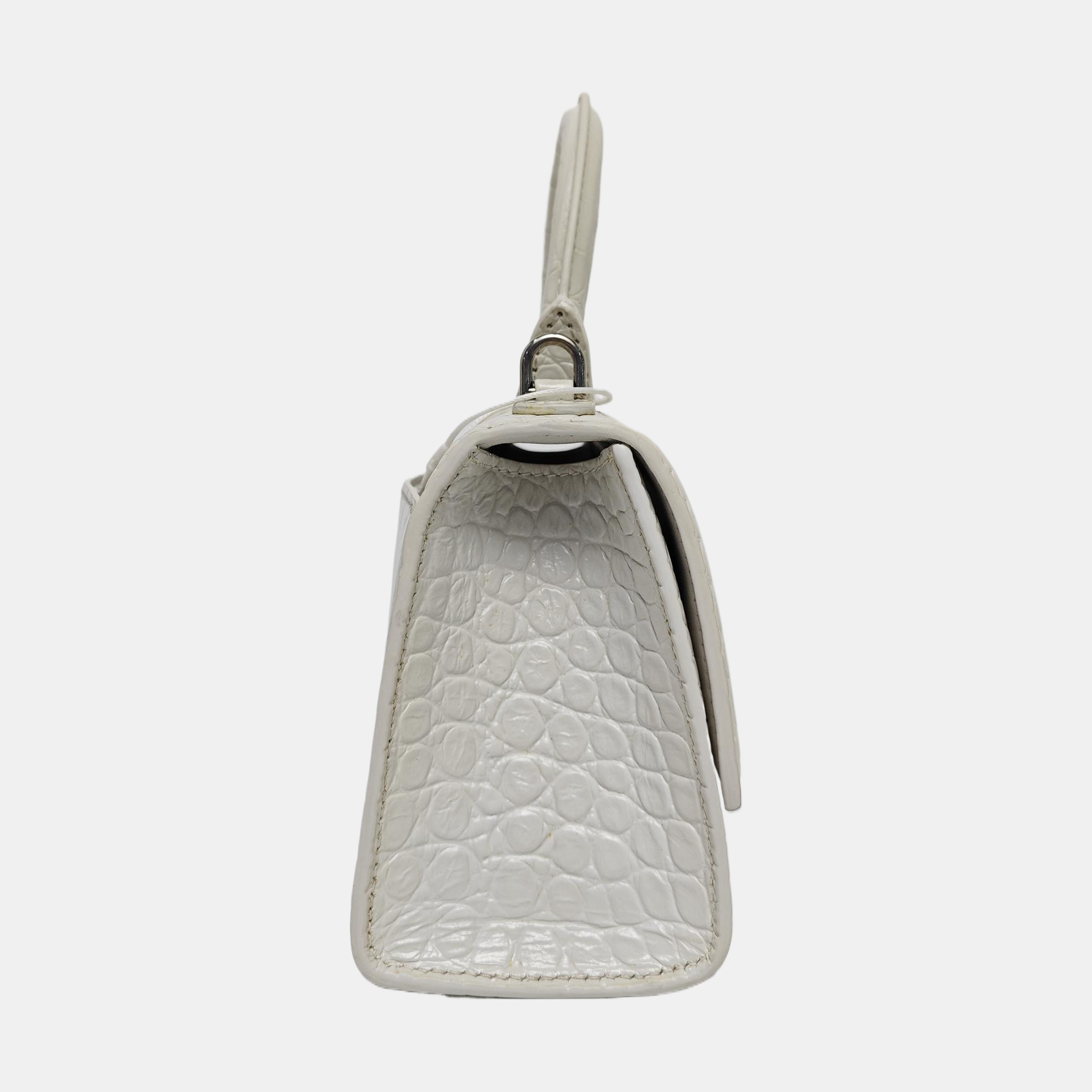 Hourglass XS Calfskin White