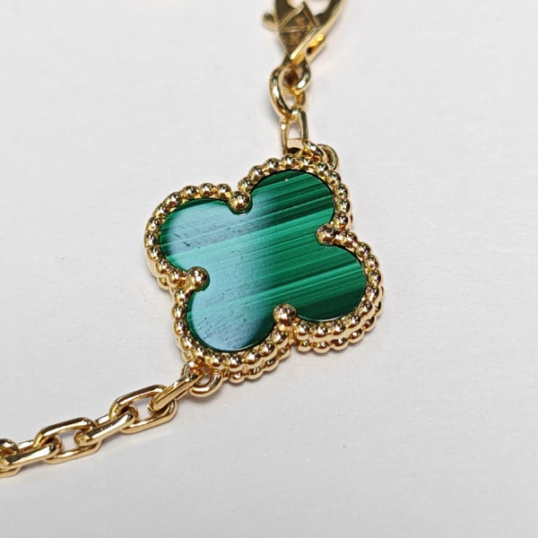 Vintage Alhambra 18k Gold Bracelet