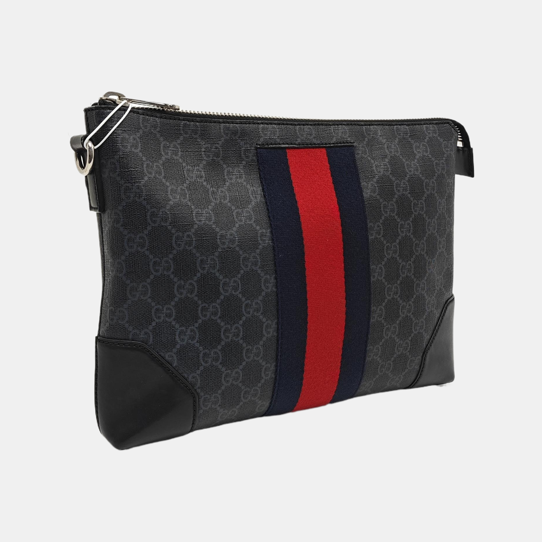 Ophidia Monogram Coated Canvas Gray