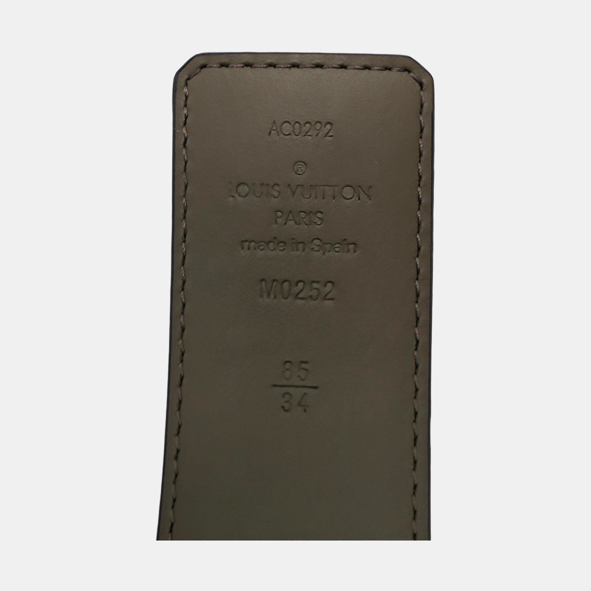 Coated Canvas Belt Black