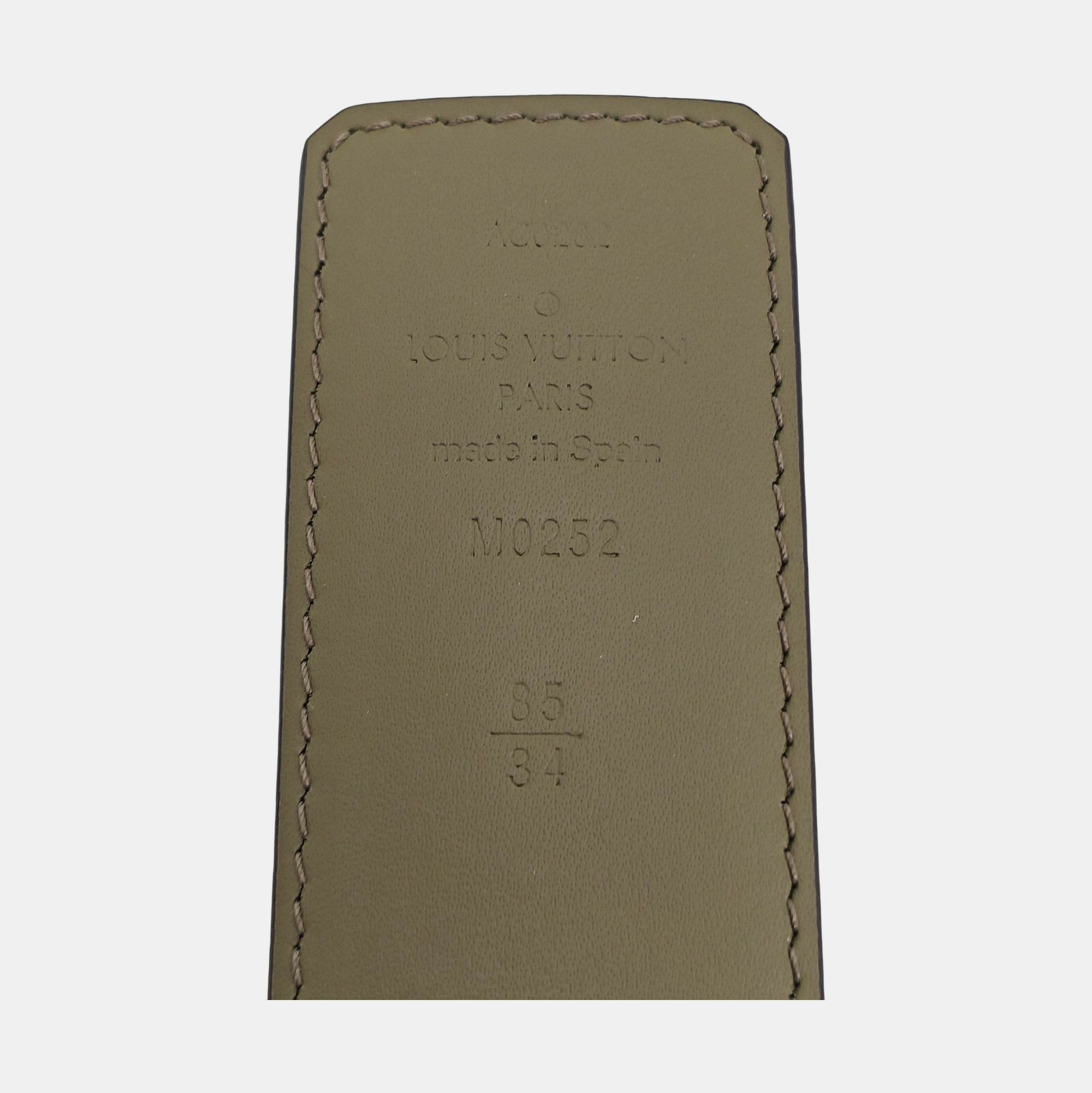 Coated Canvas Belt Black