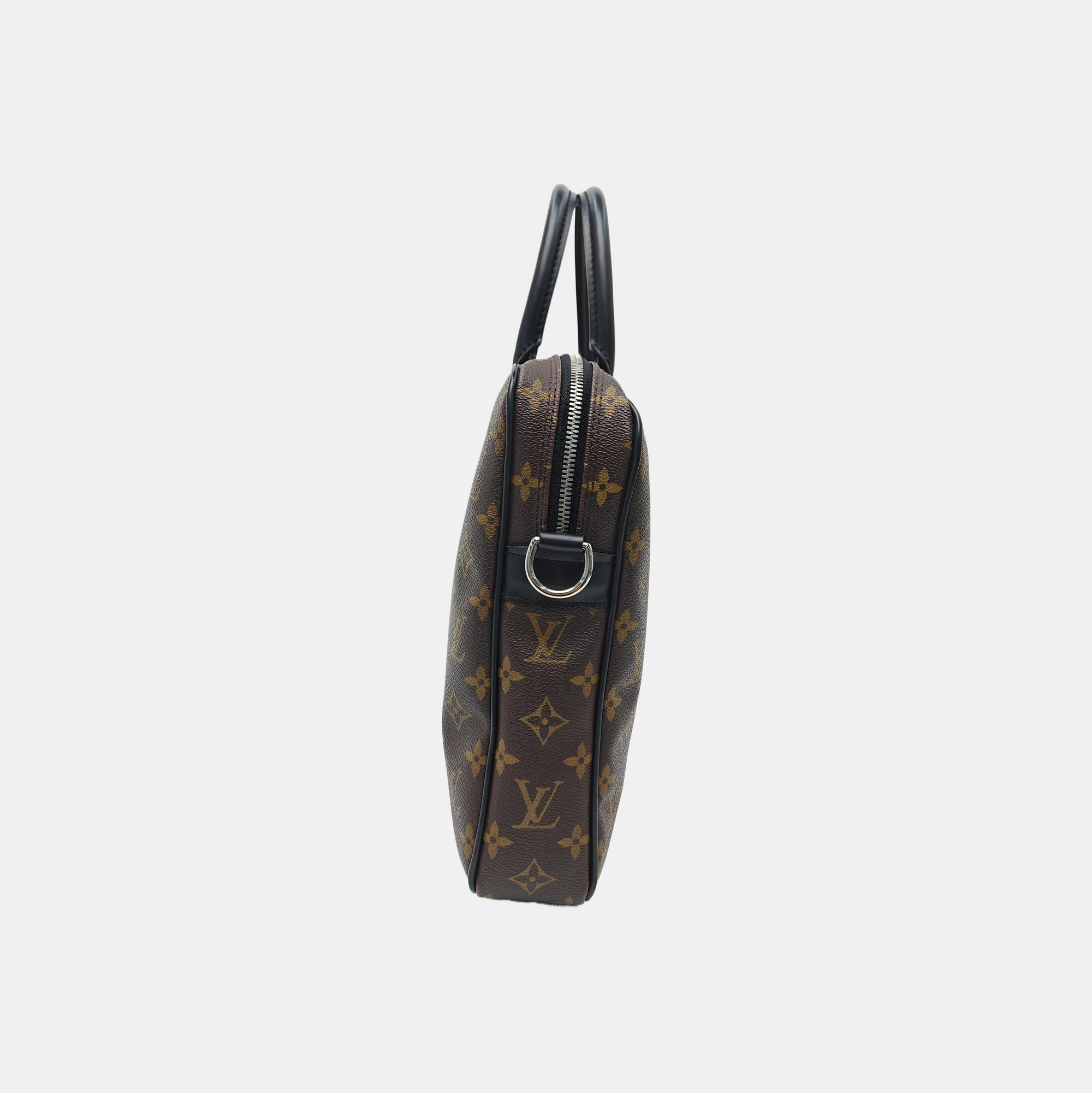 PORTE-DOCUMENTS PM Monogram Coated Canvas Brown