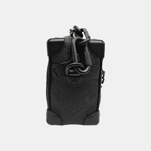 SOFT TRUNK Mini Monogram Calfskin Black