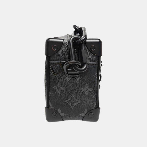 SOFT TRUNK Mini Monogram Coated Canvas Black