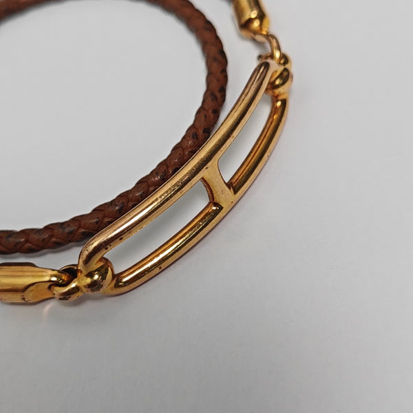 Roulis Metal Brown Bangle