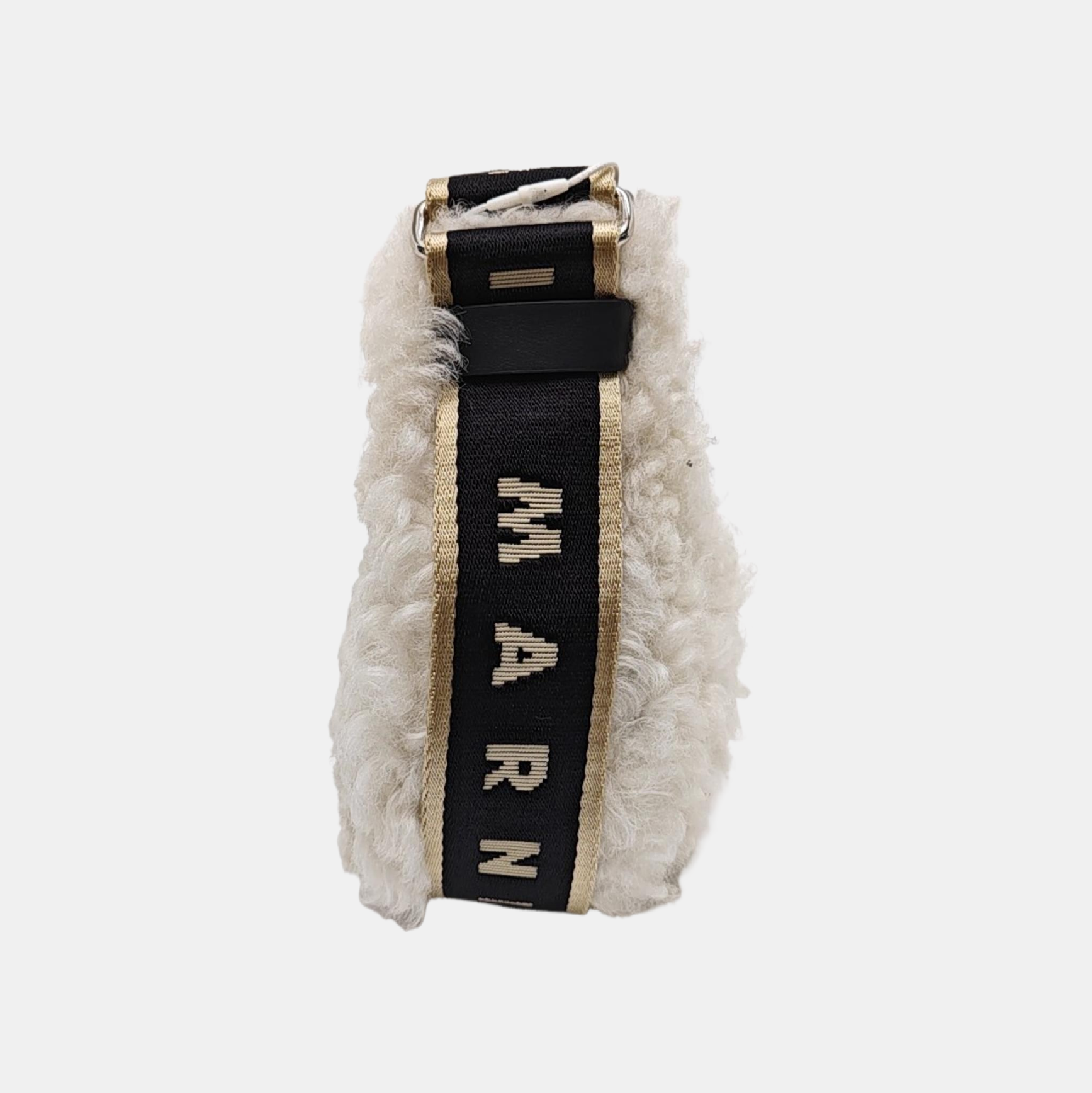 Sheepskin Shoulder Bag White