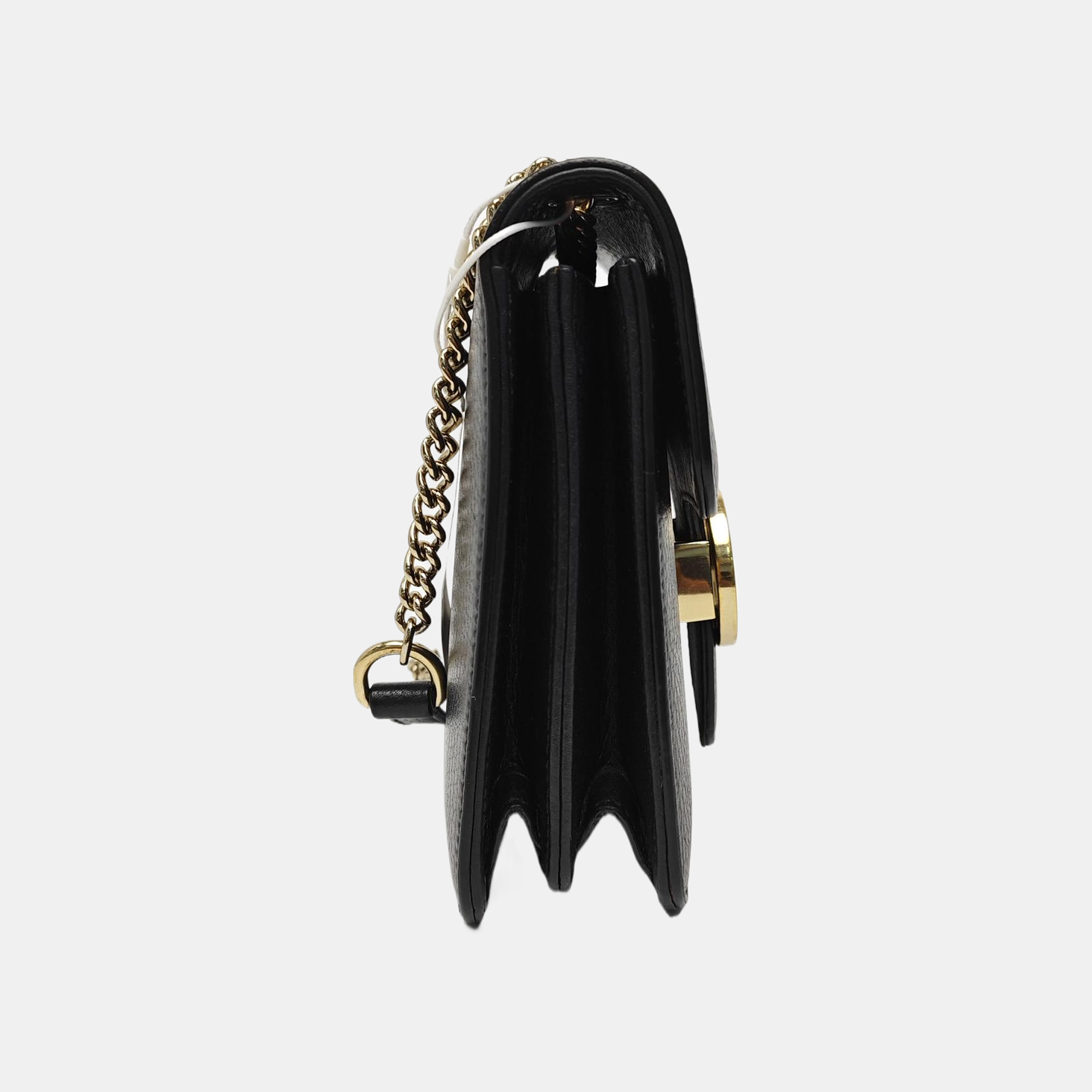 Interlocking G Small Calfskin Black