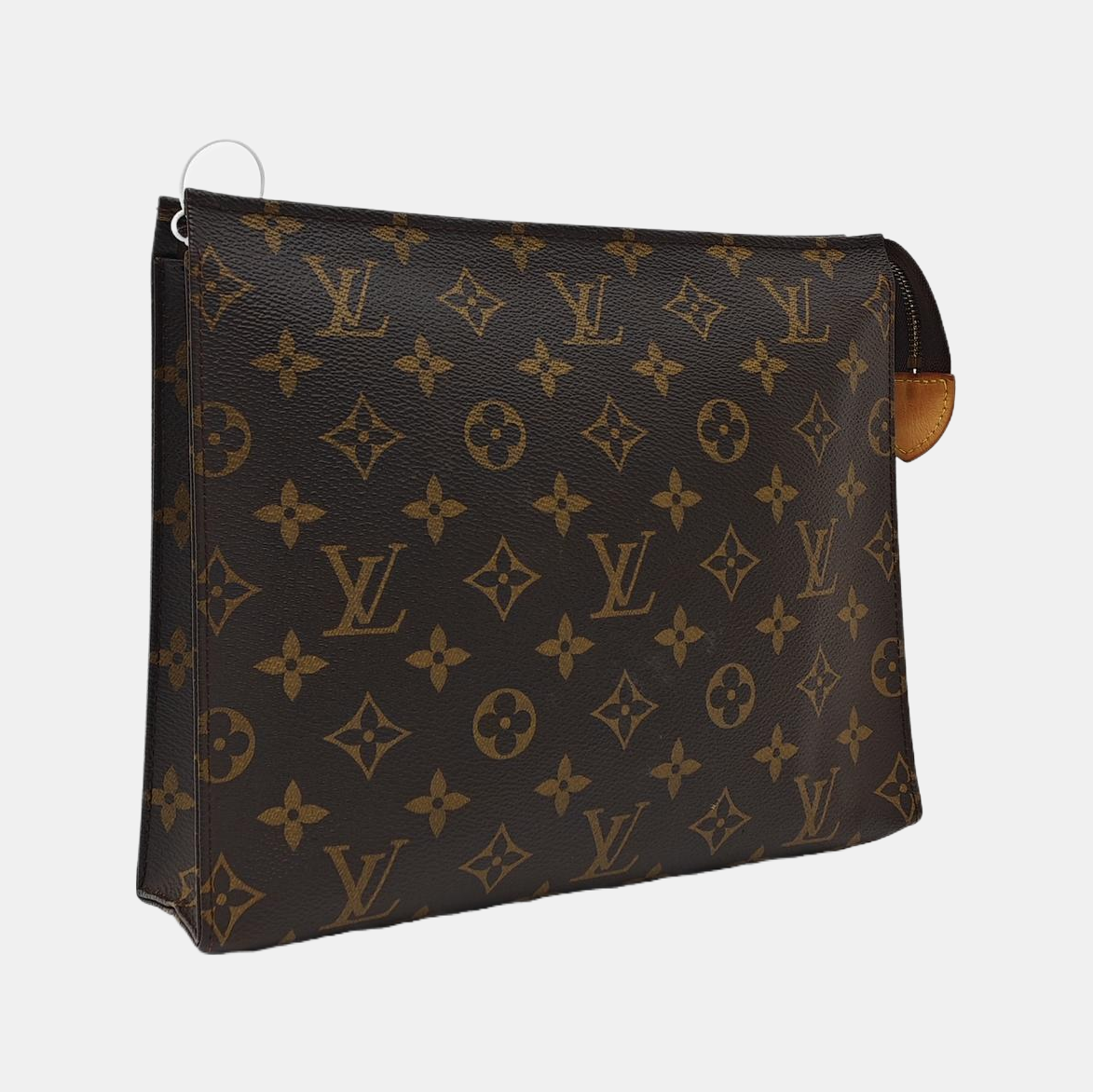 TOILET POCKET 26 Monogram Coated Canvas Brown