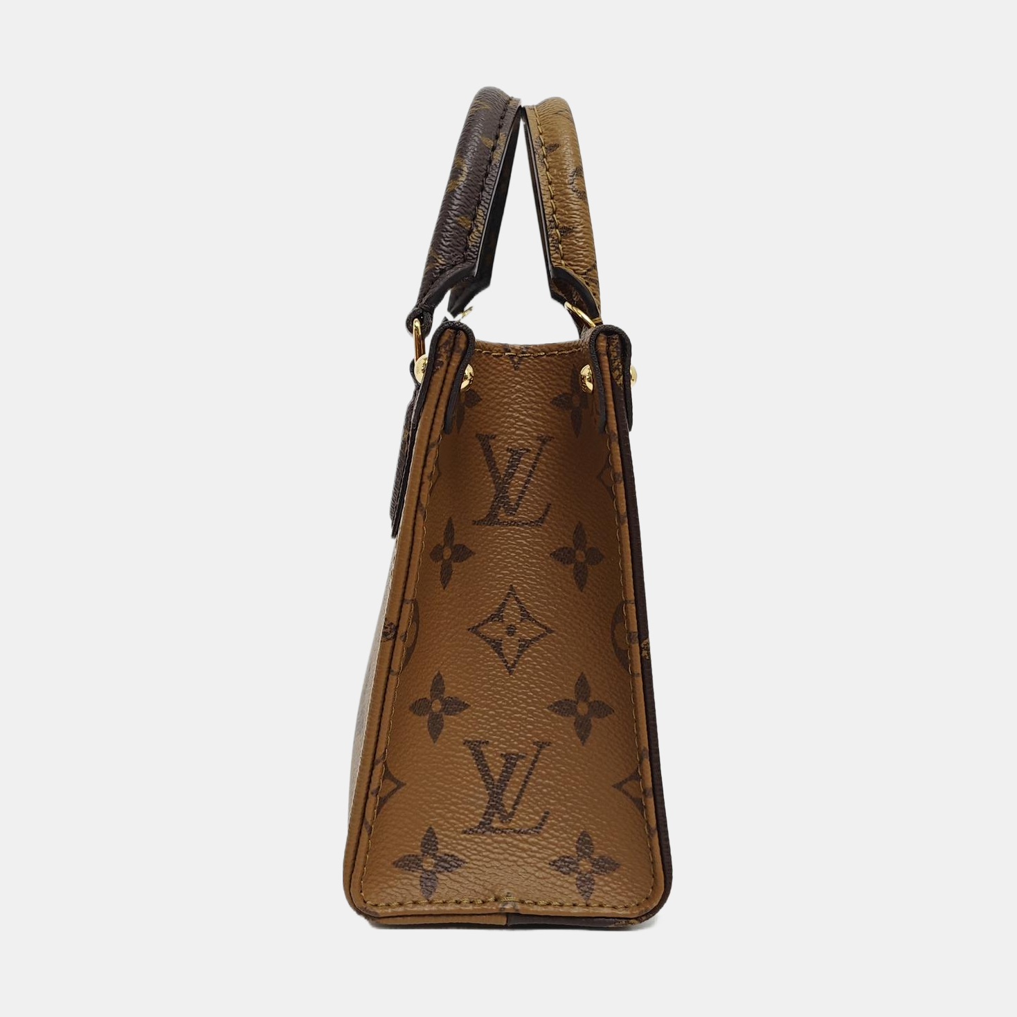 ONTHEGO BB Monogram Coated Canvas Brown