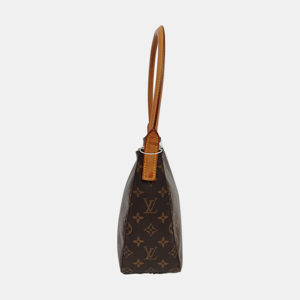 LOOPING MM Monogram Coated Canvas Brown