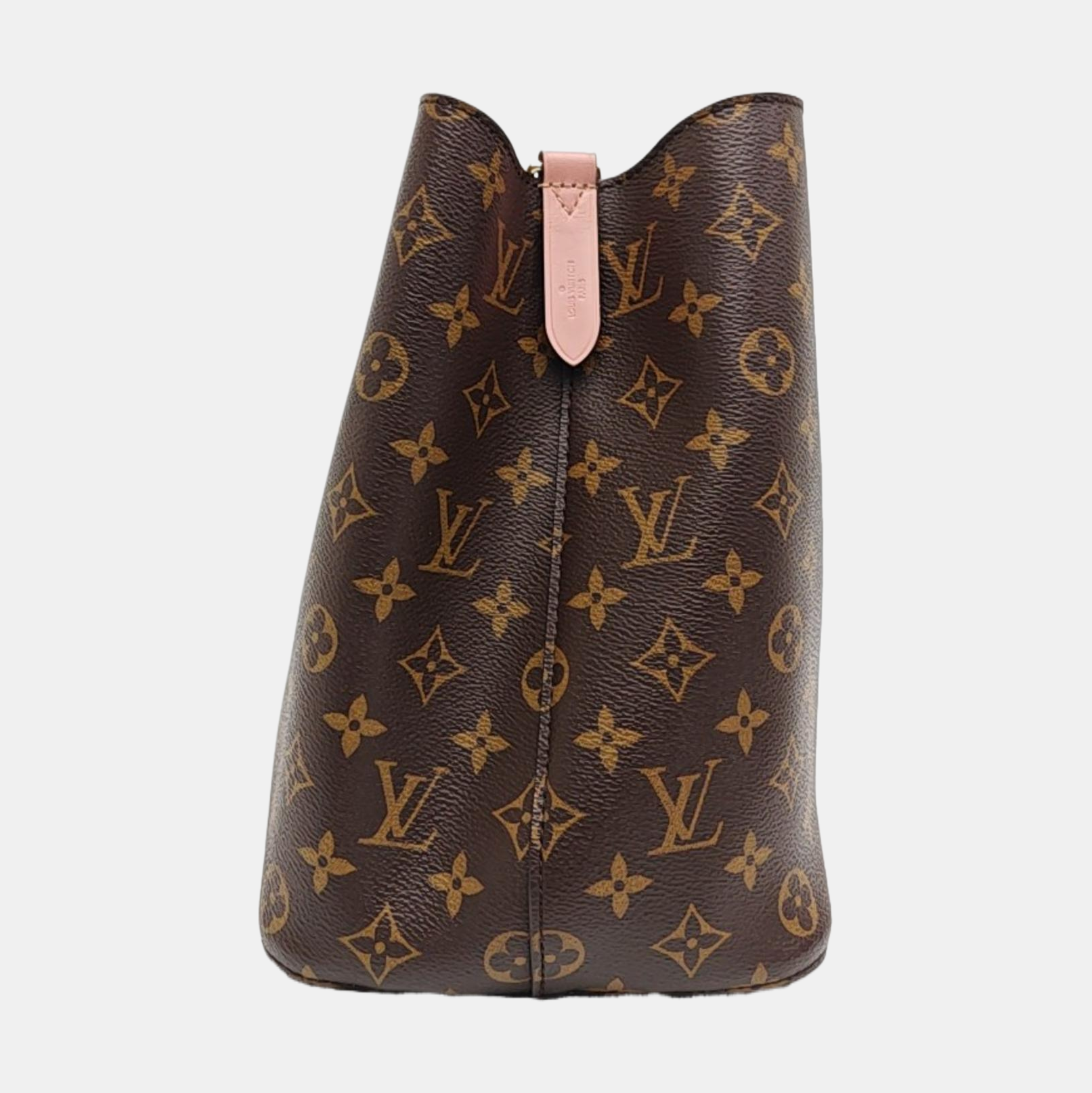 NÉONOÉ MM Monogram Coated Canvas Brown