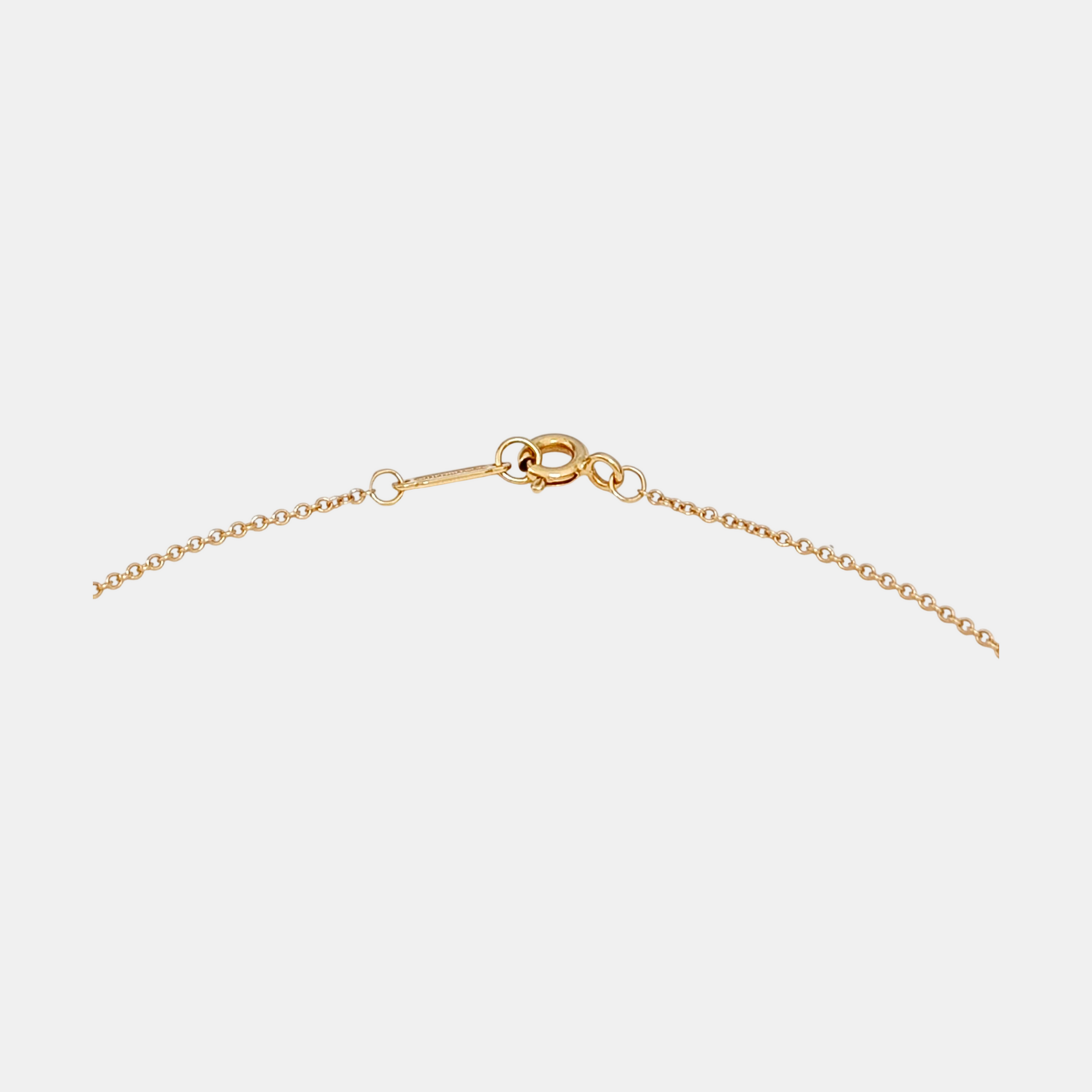 Tiffany Metro 18k Rose Gold Necklace