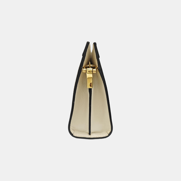 Ophidia Small Calfskin White