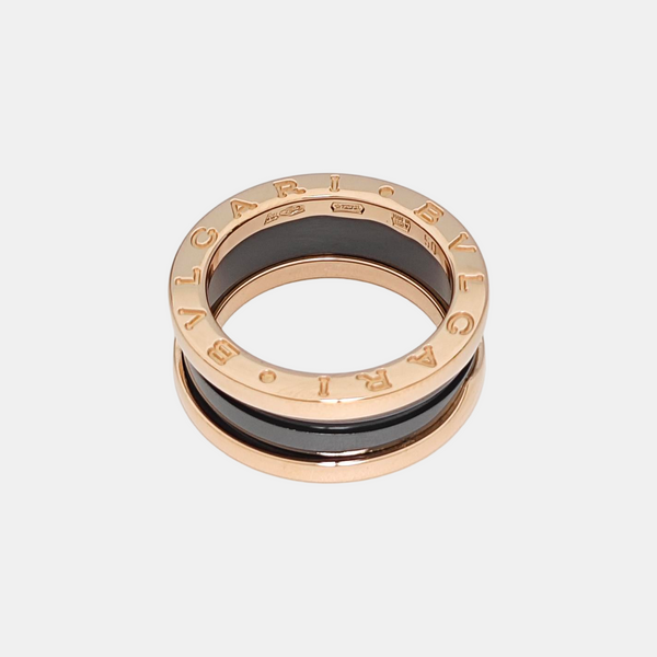 B.ZERO1 18k Rose Gold Ring EU 50