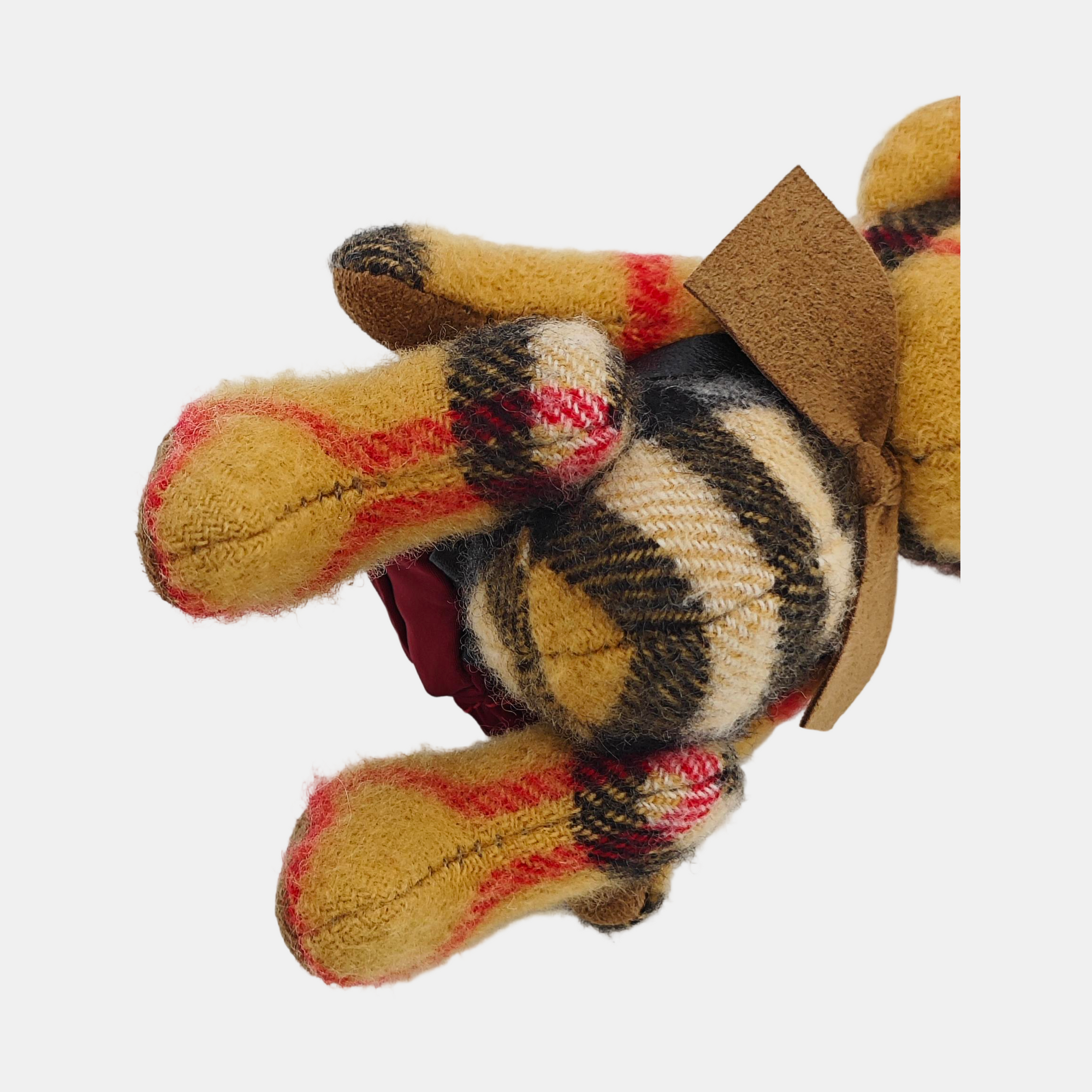 Fabric Bag Charm Multicolor