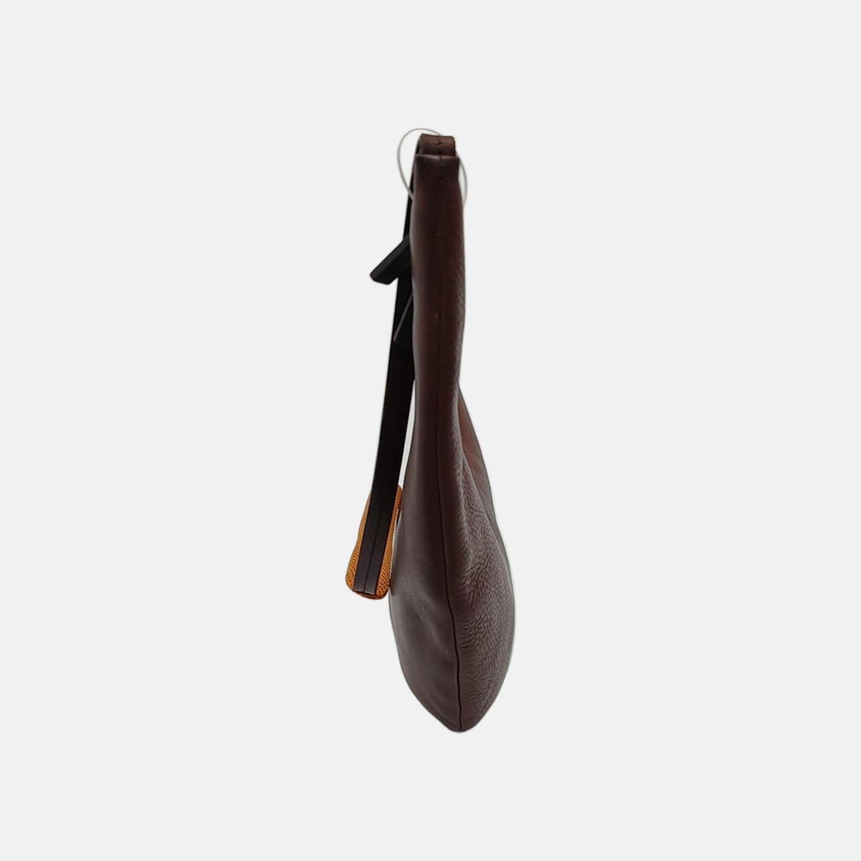 Calfskin Shoulder Bag Brown