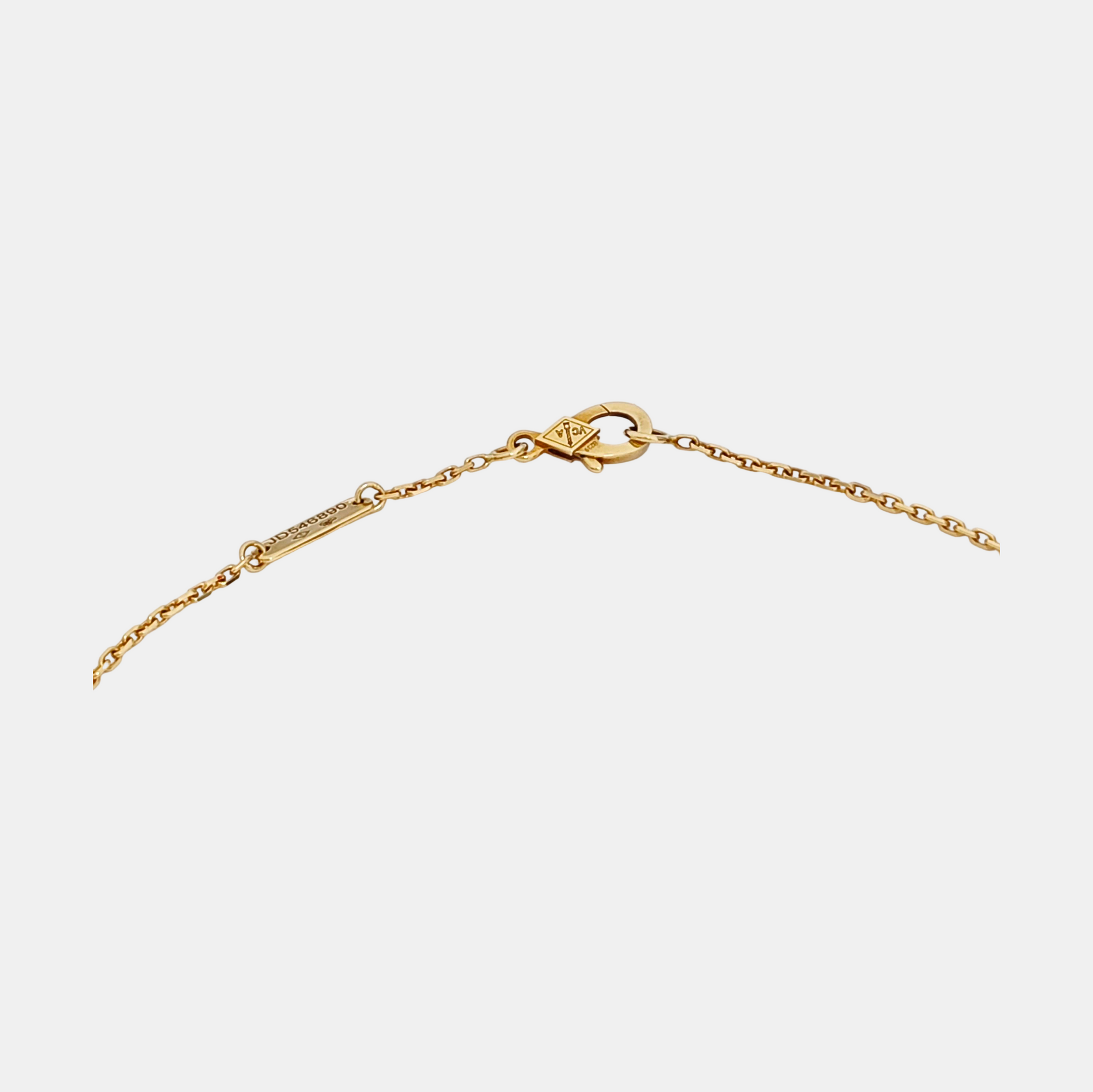 Vintage Alhambra 18k Gold Necklace