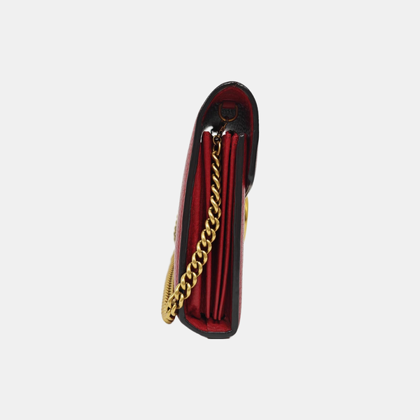 GG Marmont Mini Calfskin Red